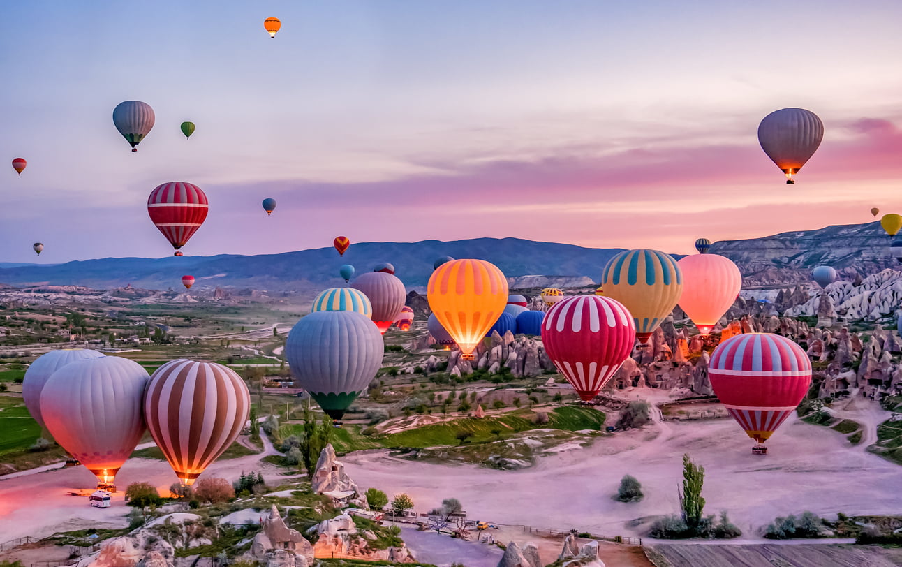 Sıcak Hava Balonları ile Kapadokya Manzara Turu