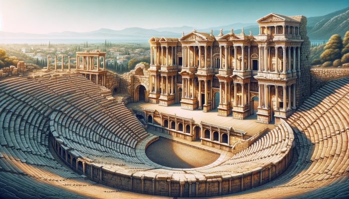 Aspendos Muhteşem Bir Roma Tiyatrosu